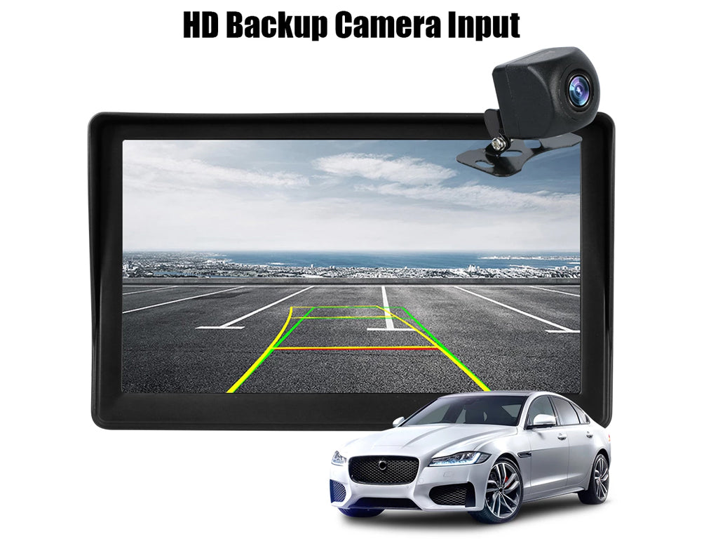 7" Portable Wireless CarPlay Android Auto Nav Unit