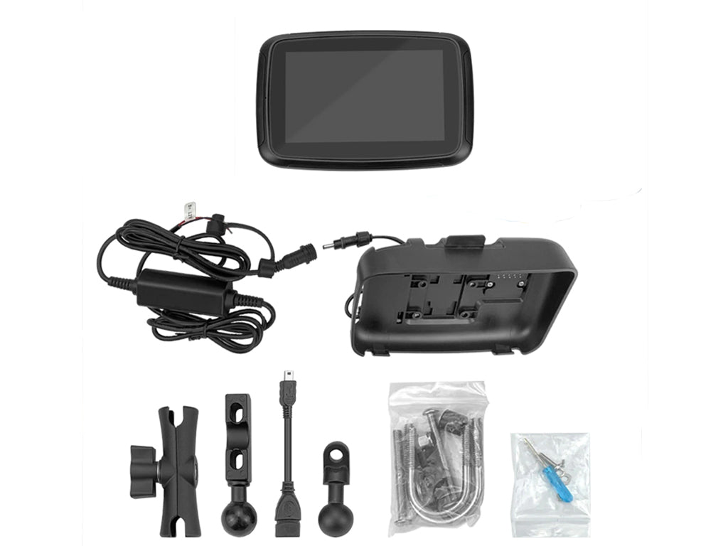 5" Motorbike Waterproof Portable CarPlay Android Auto Nav Unit
