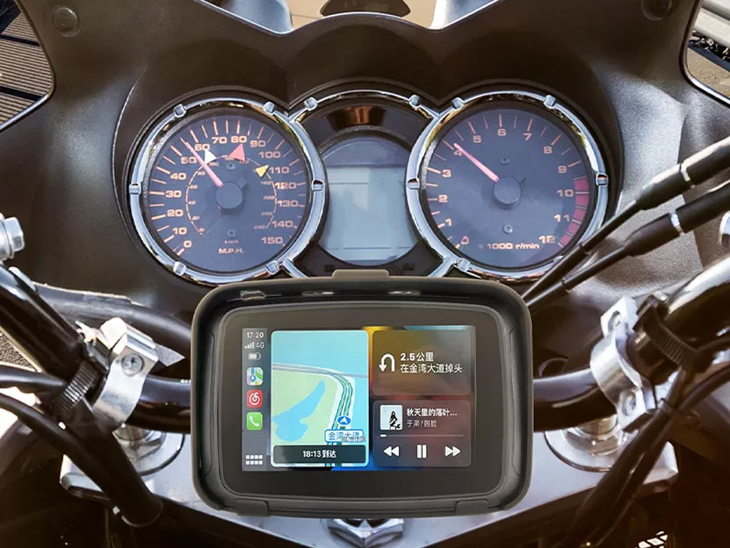5" Motorbike Waterproof Portable CarPlay Android Auto Nav Unit