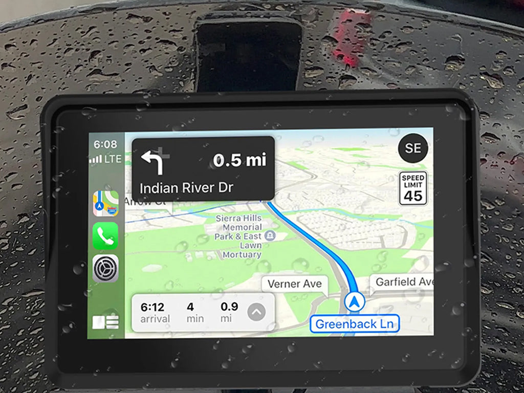 5" Motorbike CarPlay Android Auto Navigator IPX7 Waterproof