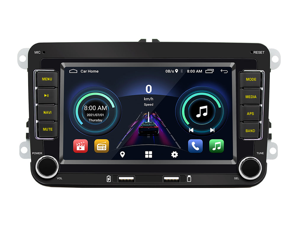 For VW 7" Android Car Stereo CarPlay Android Auto