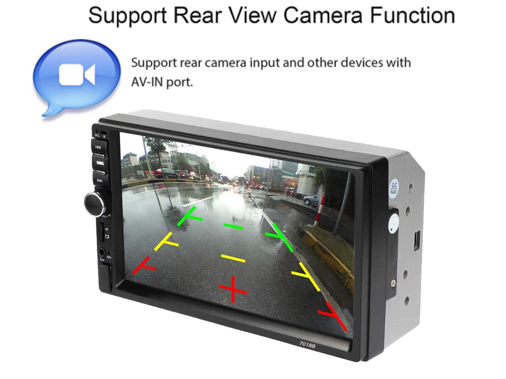 7" Car MP5 Player – Bluetooth, NZ FM, Mirror Link, 2-DIN