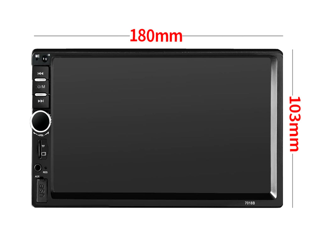7" Car MP5 Player – Bluetooth, NZ FM, Mirror Link, 2-DIN