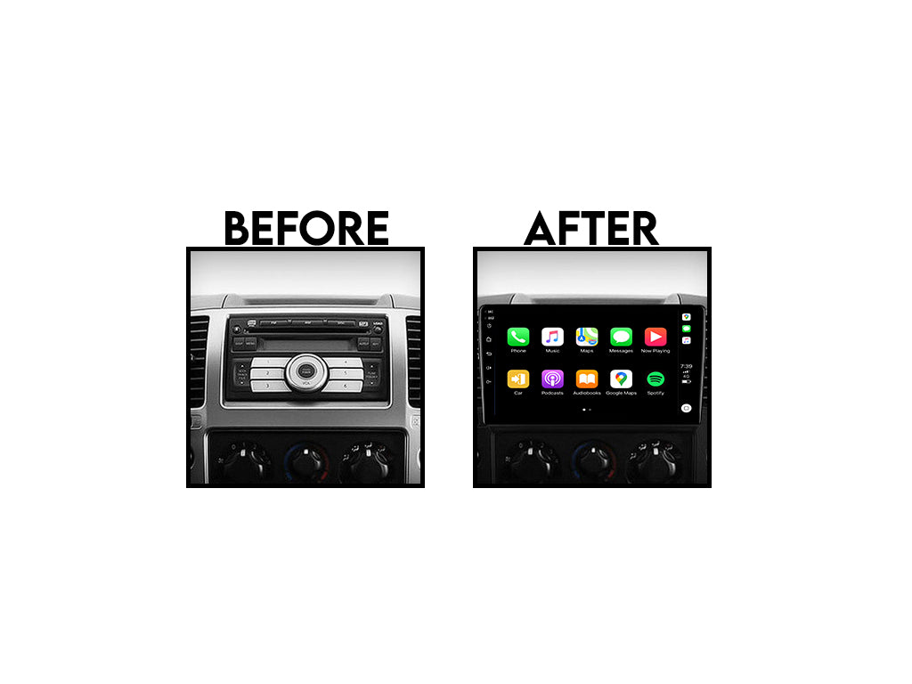 For 2006 - 2013 Nissan Navara (Thai Built) CarPlay Android Auto Stereo