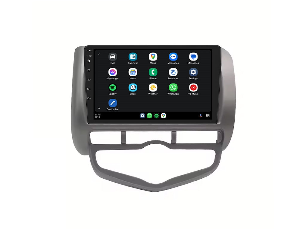 For Honda Fit / Jazz 2000-2008 9" Android Head Unit CarPlay Android Auto