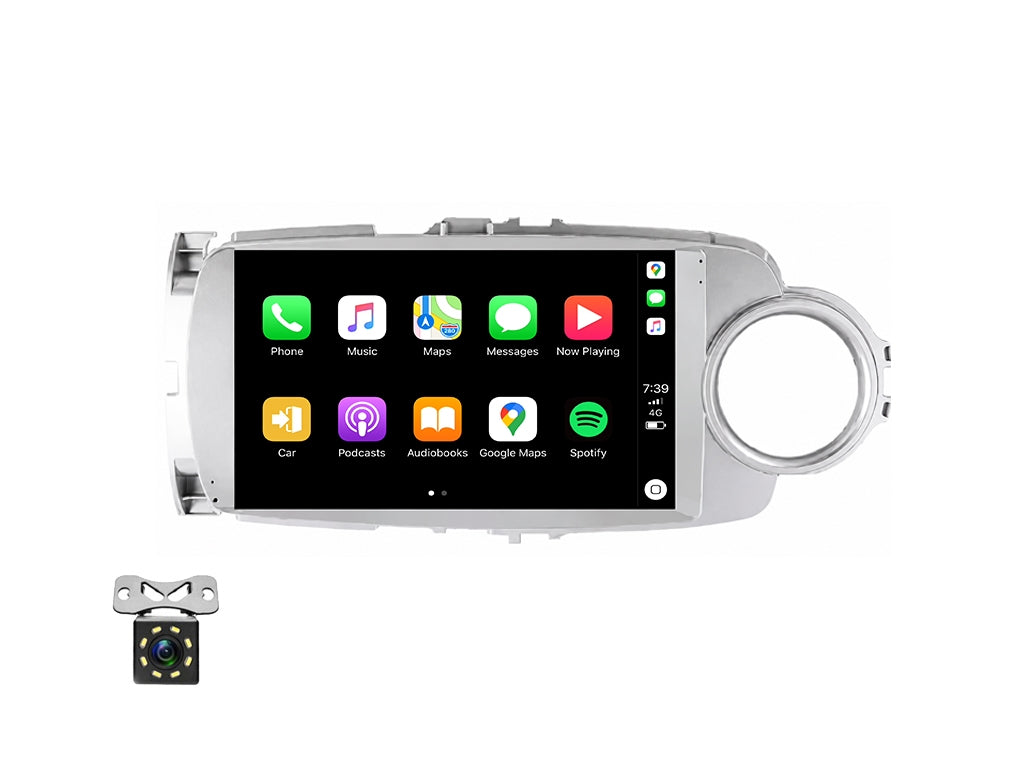 For 2012 - 2017 Toyota VITZ/Yaris CarPlay Android Auto Stereo