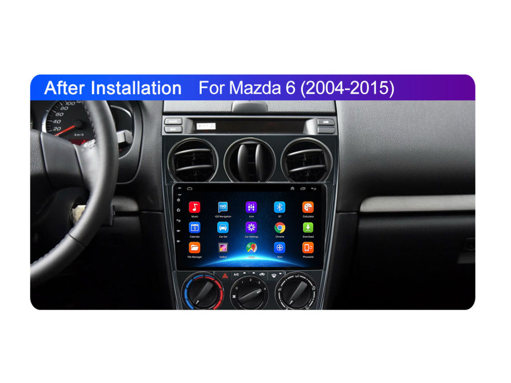 For Mazda 6 / Atenza 2004 - 2015 Android Car Stereo Wireless CarPlay Android Auto  4GB Ram 64GB Storage