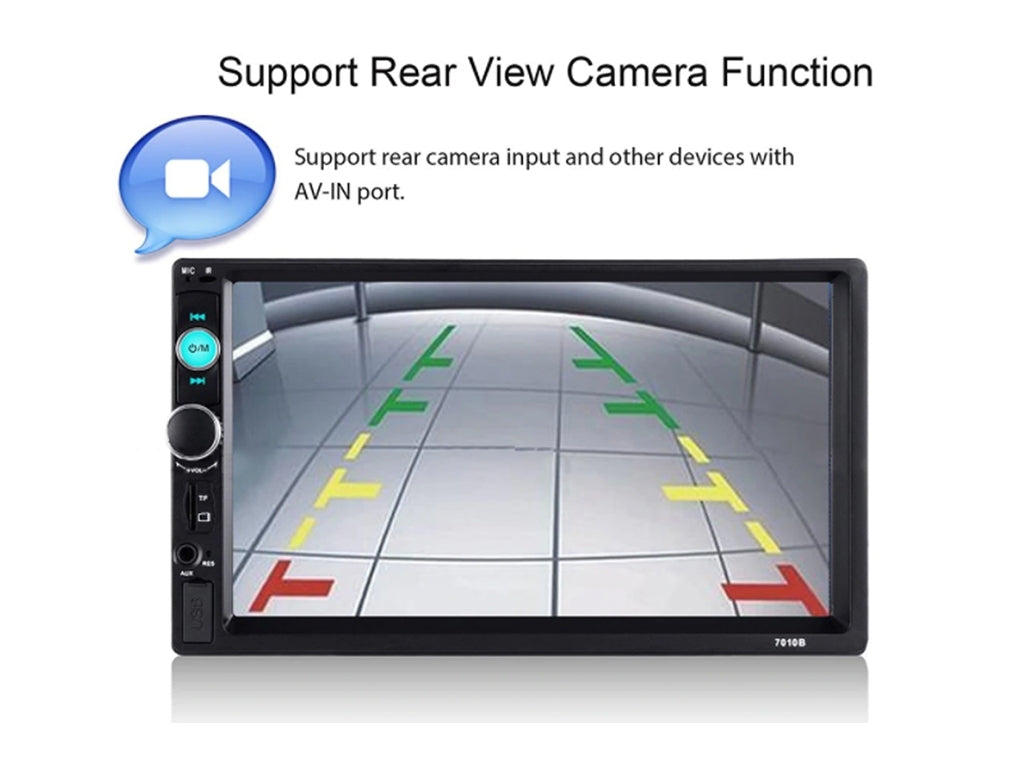 7" Car MP5 Player – Bluetooth, NZ FM, Mirror Link, 2-DIN