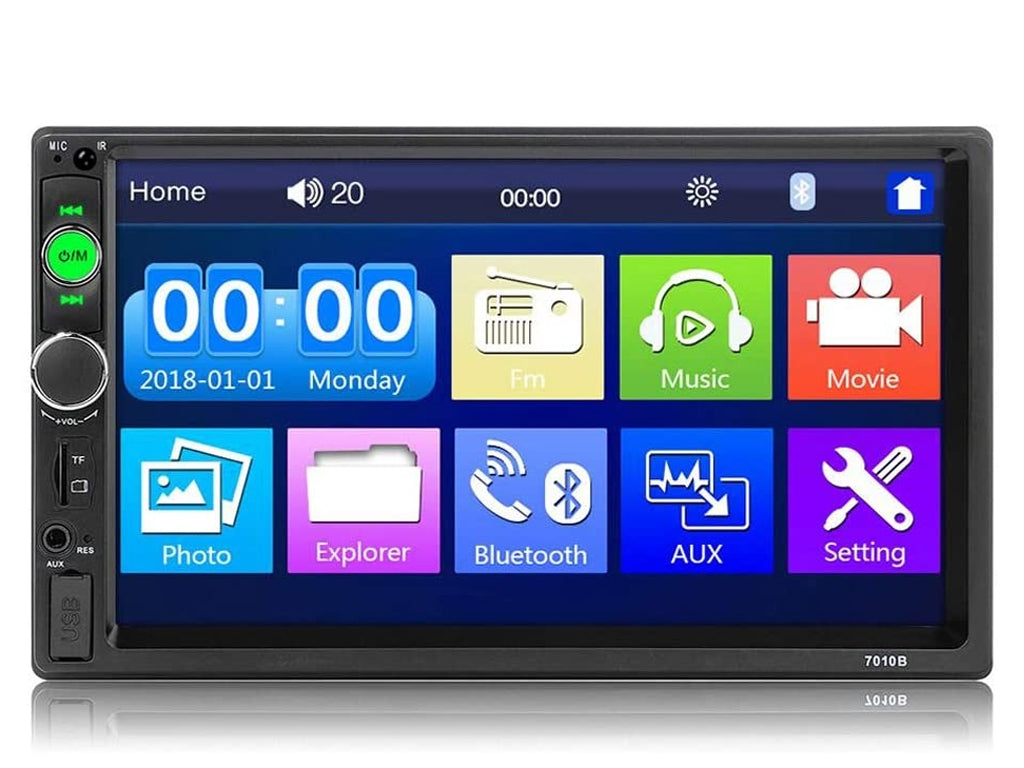 7" Car MP5 Player – Bluetooth, NZ FM, Mirror Link, 2-DIN