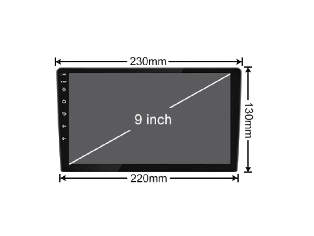 9" CarPlay Android Auto Android Car Stereo Head Unit 12V