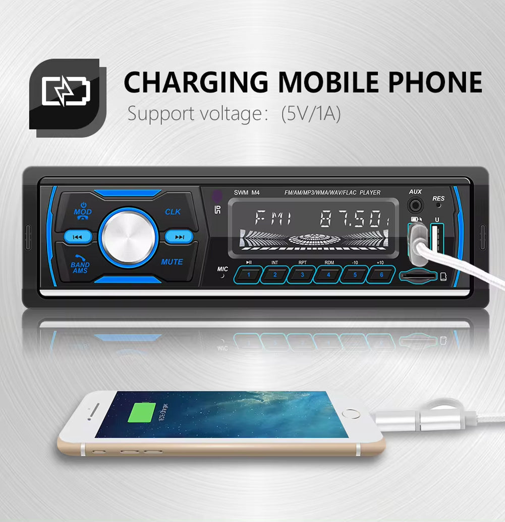 DAB/DAB+ RDS FM AM Single Din 12V Head Unit