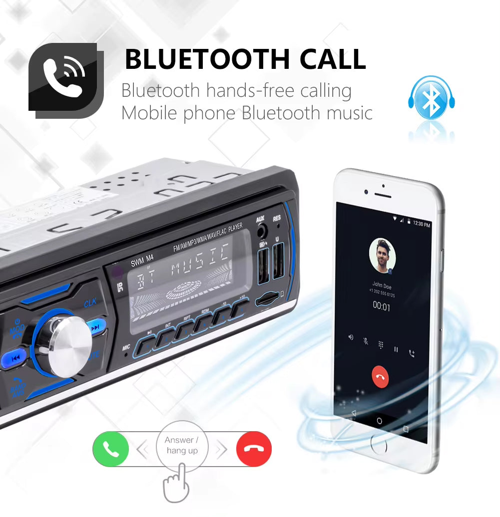 DAB/DAB+ RDS FM AM Single Din 12V Head Unit