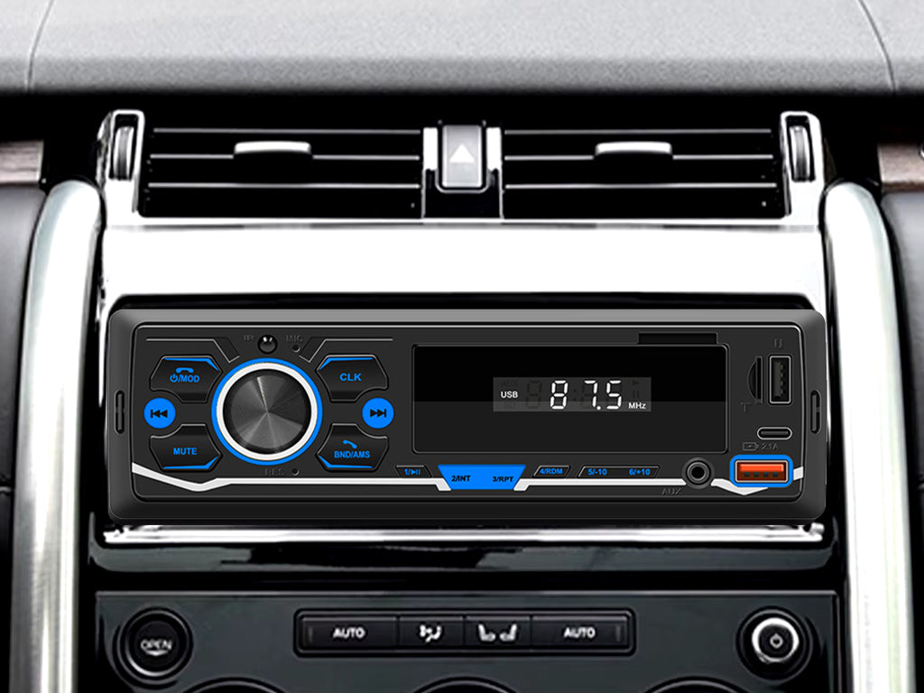 Single Din Car MP3 Player Bluetooth NZ Radio