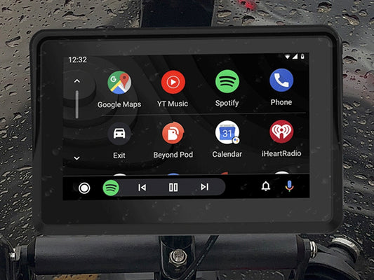 5" Motorcycle Wireless CarPlay Android Auto Display IPX7 Navigation Screen