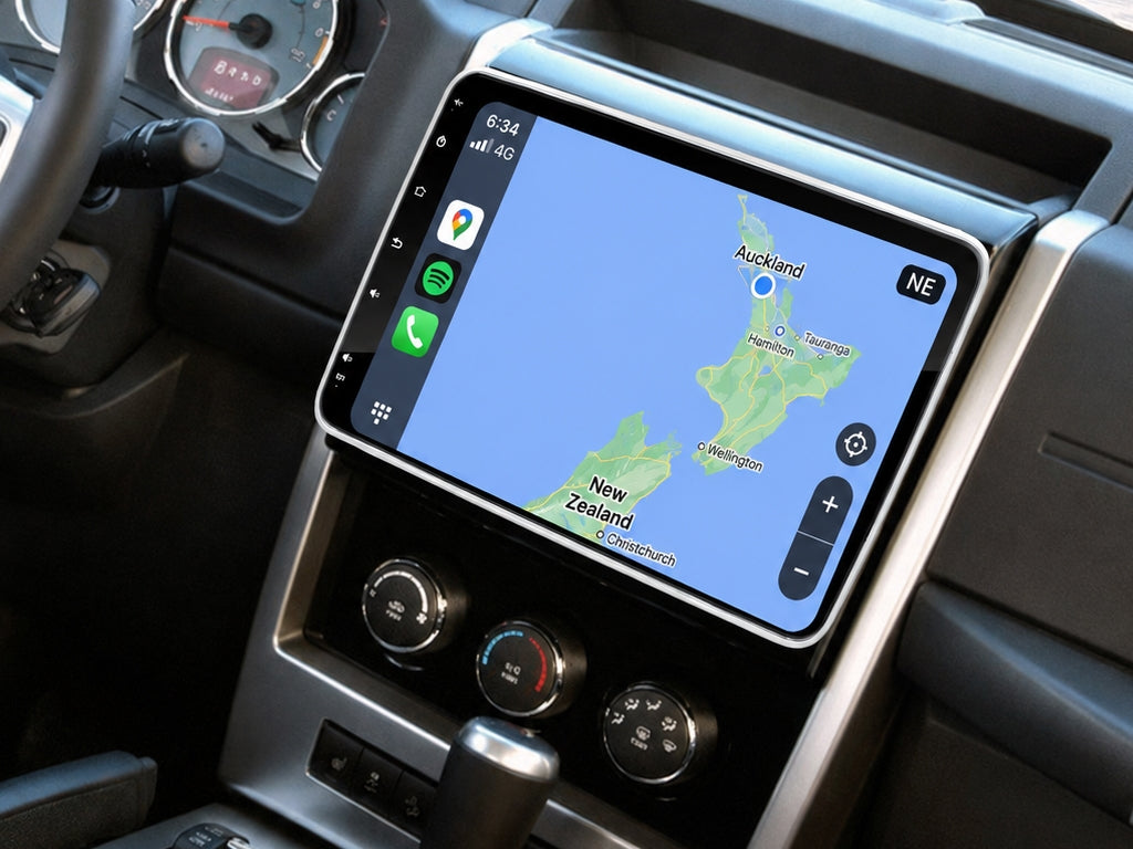 10.1" 360 Rotating Single DIN Android Head Unit 4G WiFi CarPlay Android Auto