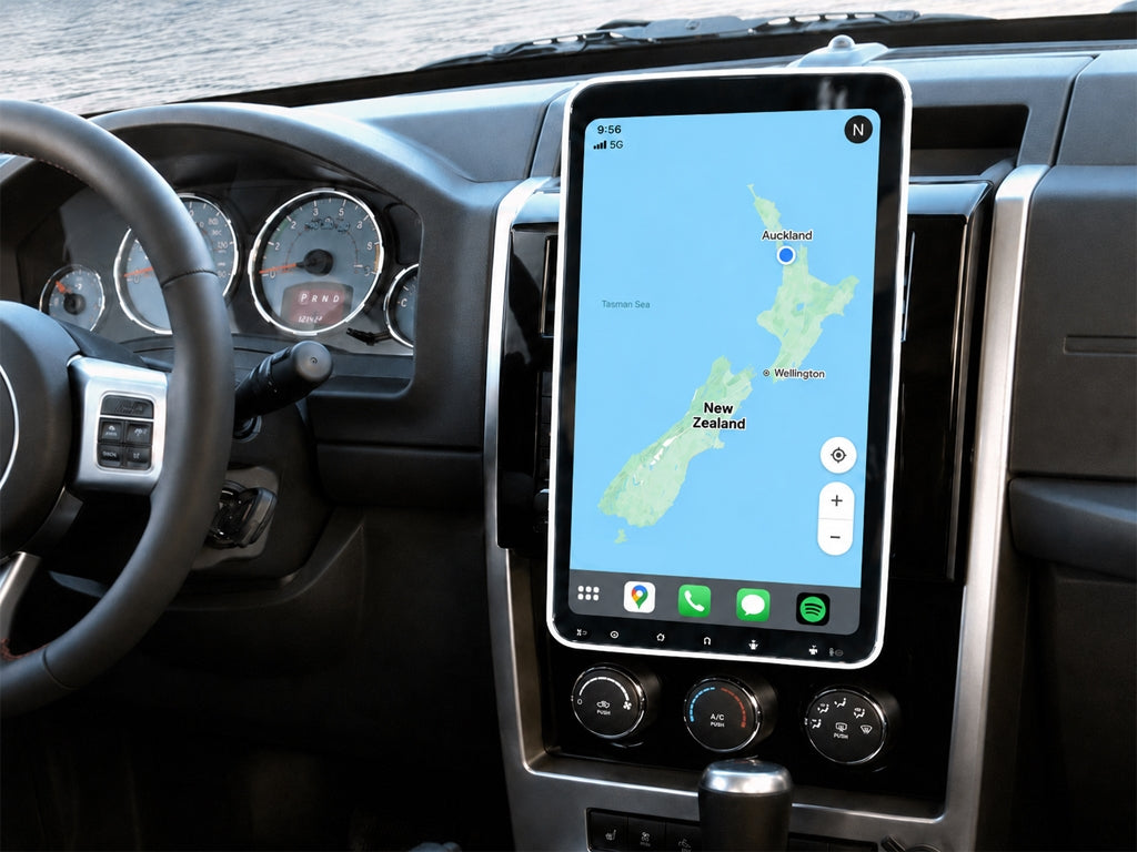 10.1" 360 Rotating Single DIN Android Head Unit 4G WiFi CarPlay Android Auto