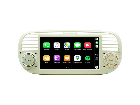 7" Android Head Unit for Fiat 500 2007-2015 CarPlay Android Auto