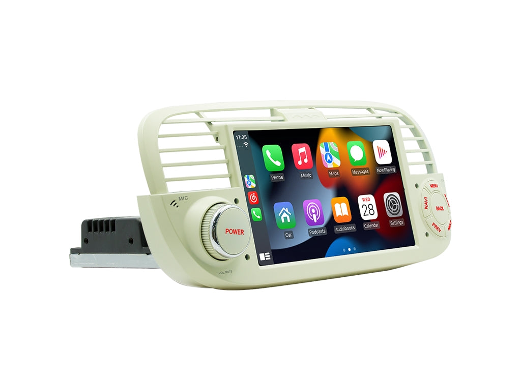 7" Android Head Unit for Fiat 500 2007-2015 CarPlay Android Auto