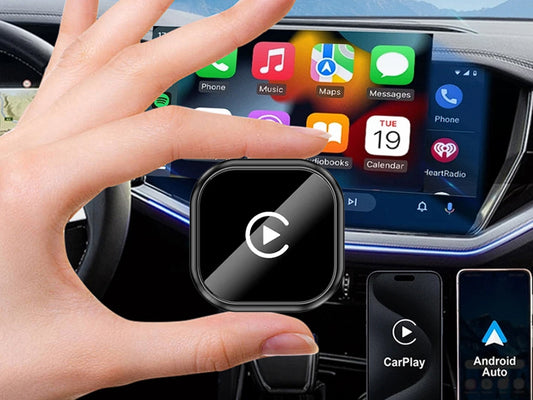 Wireless CarPlay & Android Auto Adapter - USB Dongle Convert Wired to Wireless