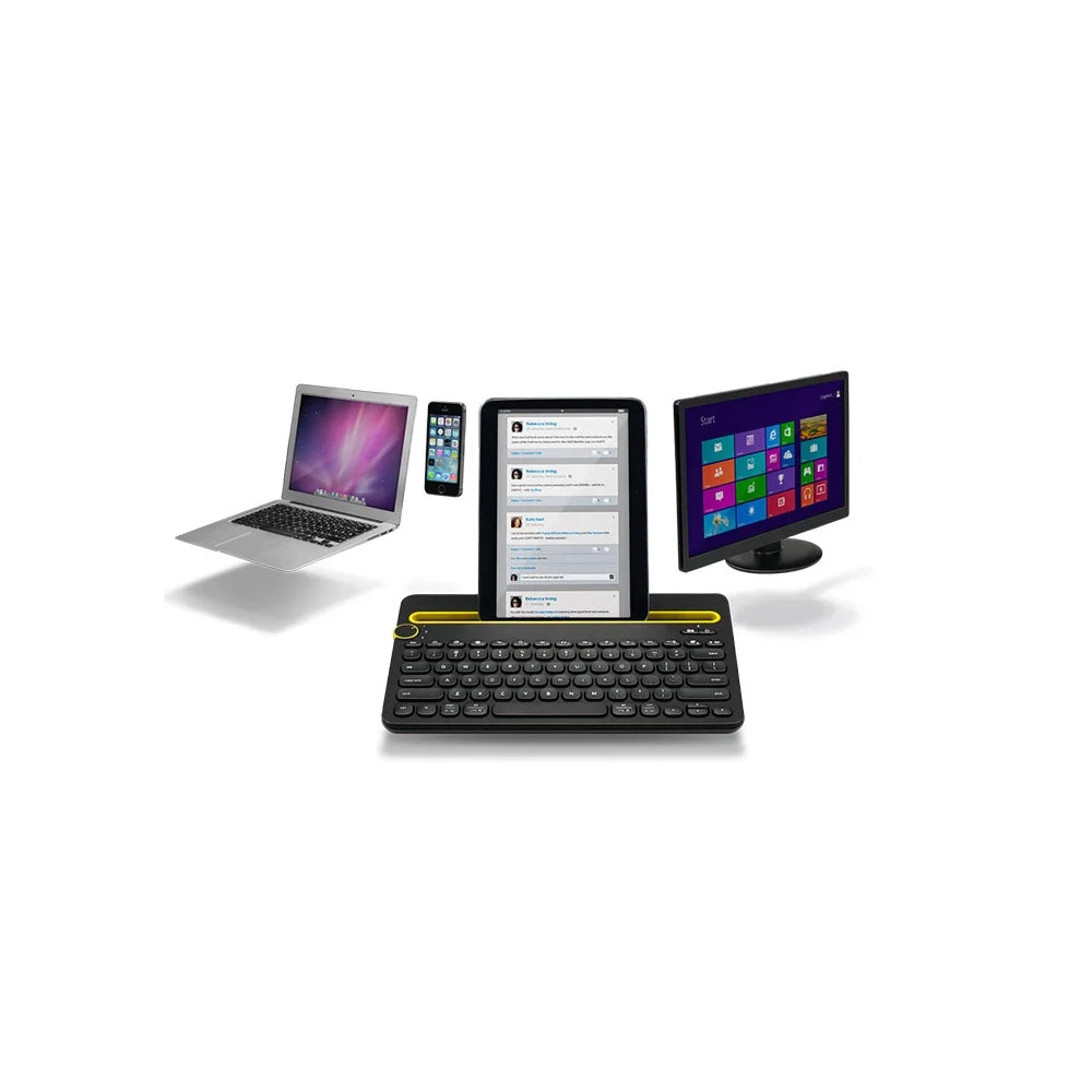 Logitech K480 Multi-device Keyboard - Black