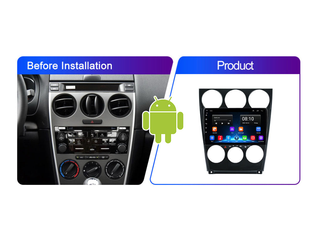 For 2004 - 2015 Mazda 6 / Atenza 9" Android Car Stereo