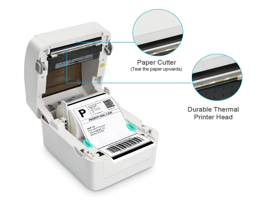 Xprinter XP420B Thermal Printer White - USB