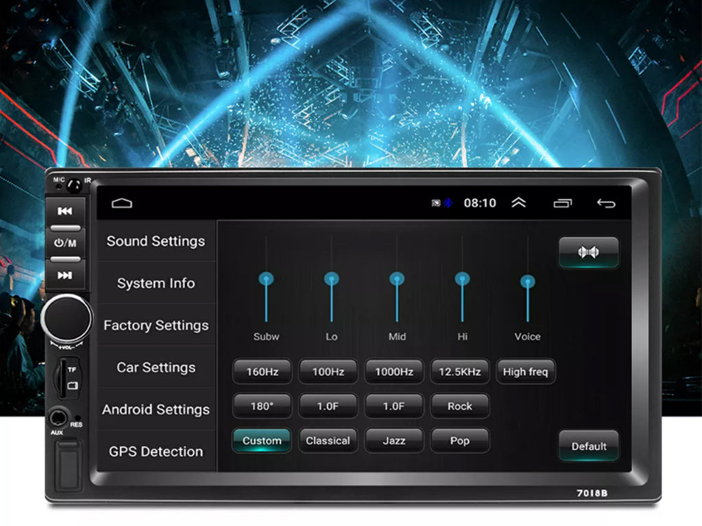 7" Android Car Stereo with Physical Buttons