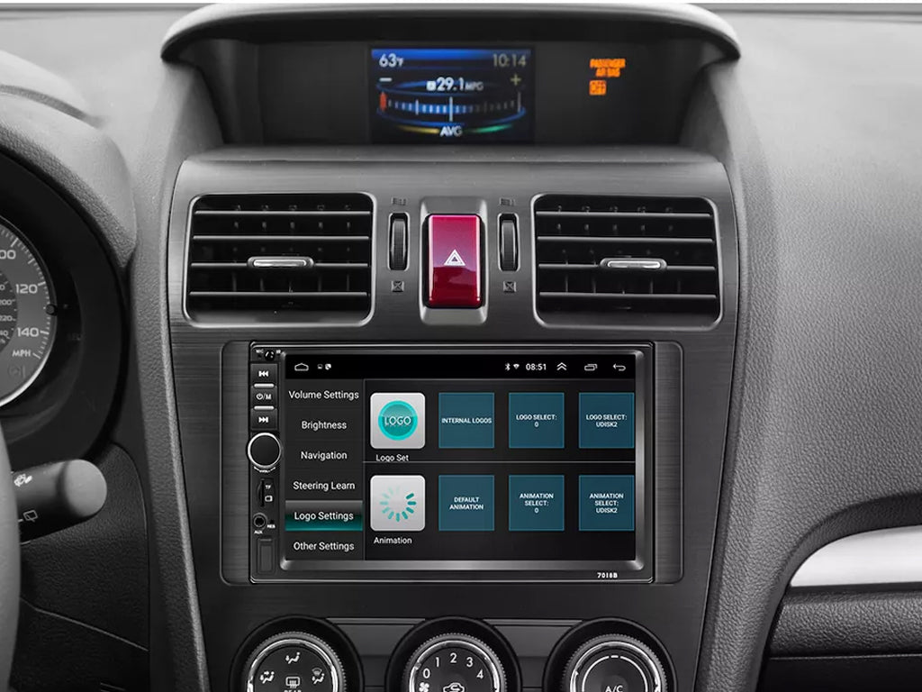 7" Android Car Stereo with Physical Buttons