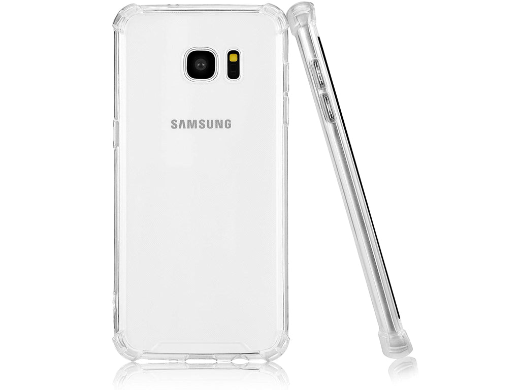 For Galaxy S7 Transparent Shockproof TPU Case 1.5mm