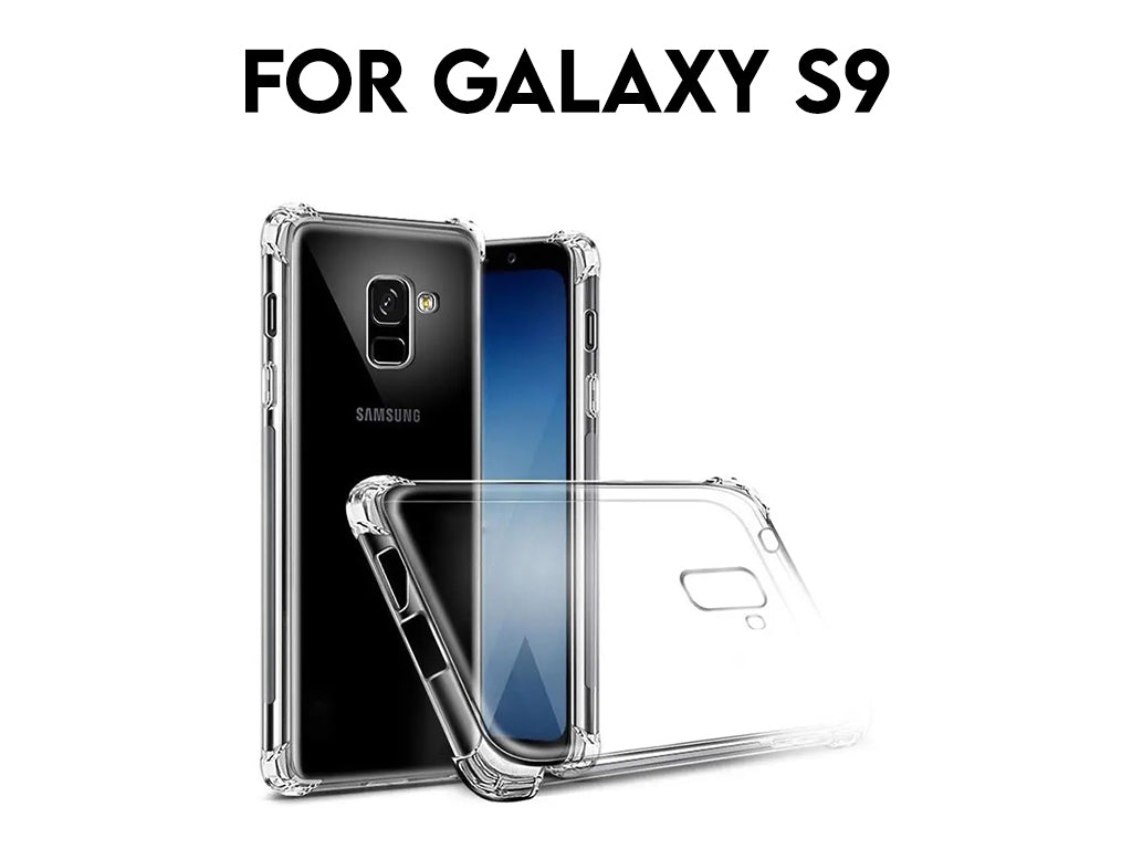 For Galaxy S9 Transparent Shockproof TPU Case 1.5mm