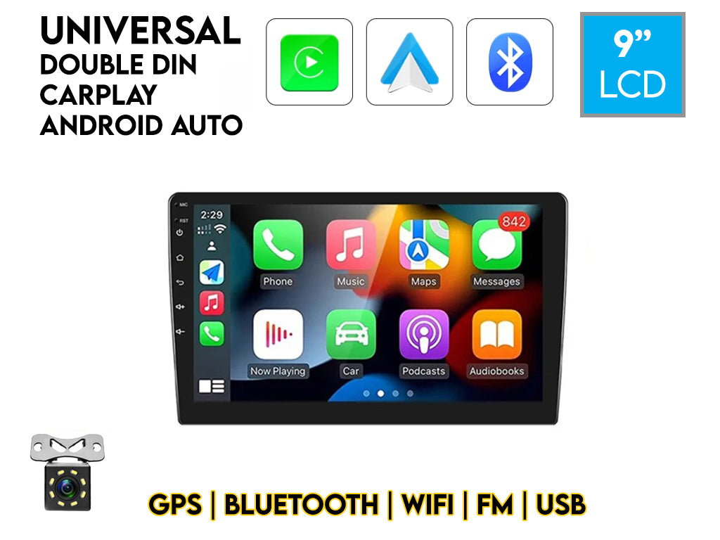 9" Android CarPlay Android Auto Head Unit 1GB Ram 16GB Rom