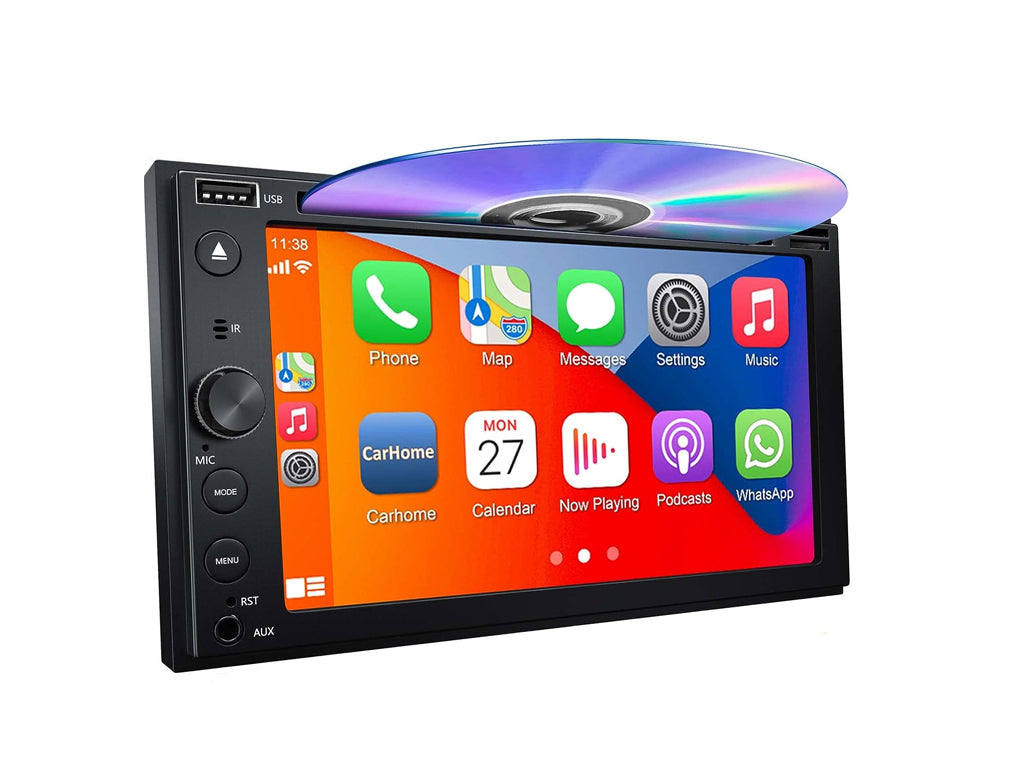 6.2" Wireless CarPlay Android Auto DVD Player | Onecliq