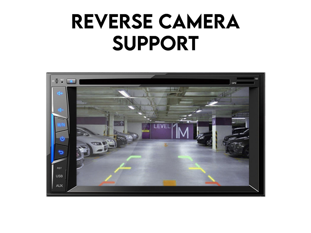 6.2" Car Bluetooth CD DVD Player AM FM